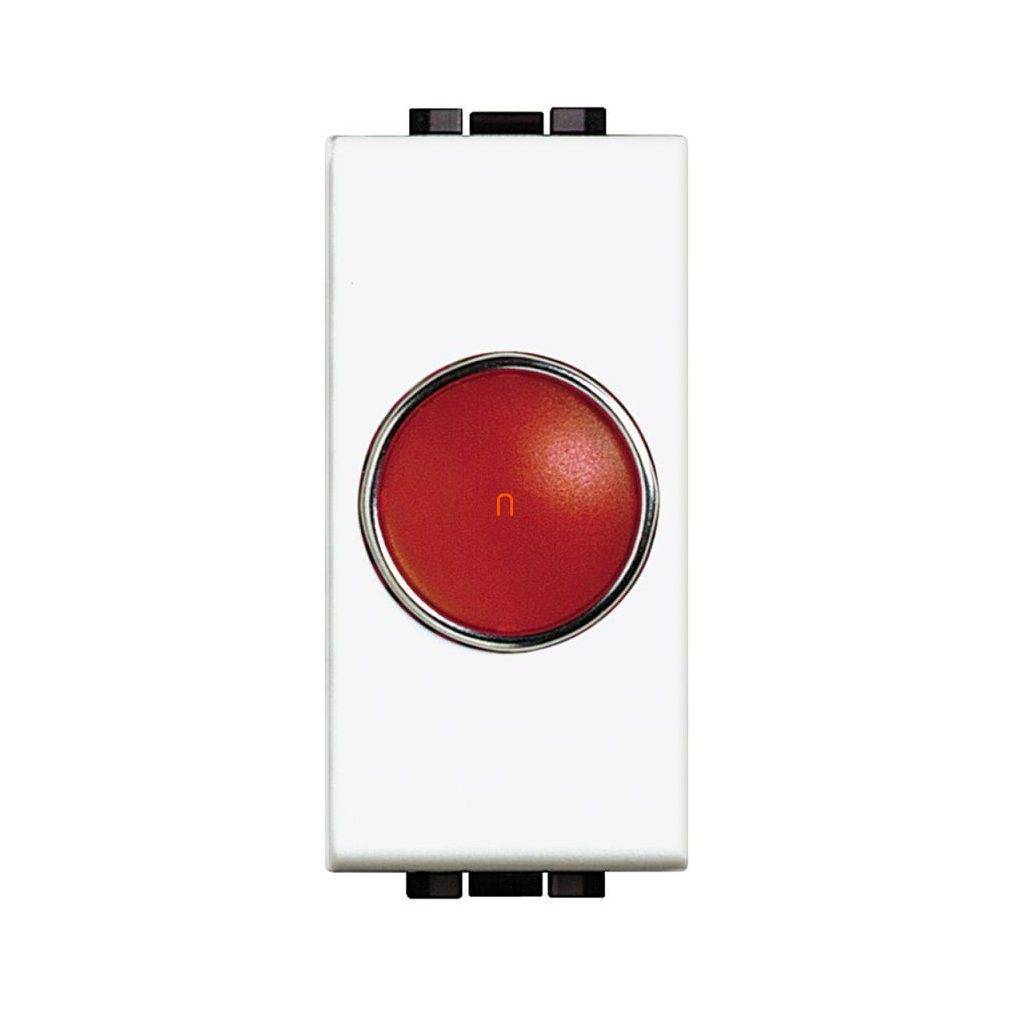 BTICINO Light lamp holder red cover N4371R