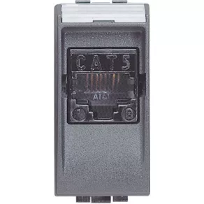 Priză BTICINO Living RJ45 Cat.5 UTP cu 1 modul, L4261AT5
