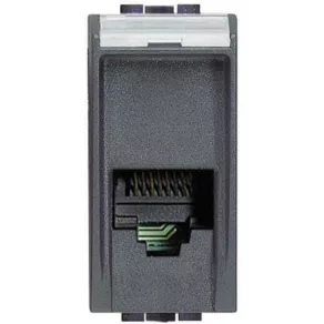 Priză BTICINO Light RJ11 cu 1 modul, N4258/11N