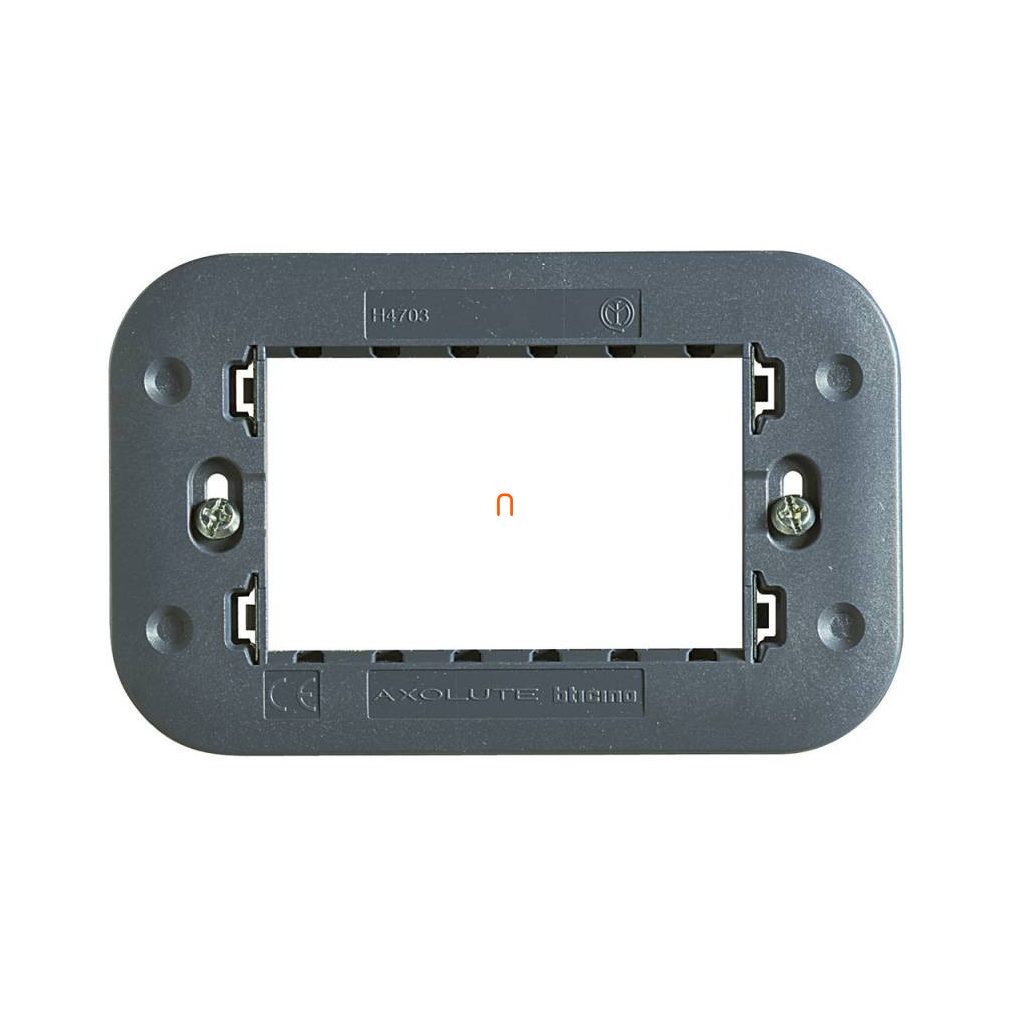 BTICINO Axolute cadru de fixare 3 module, cu șuruburi H4703