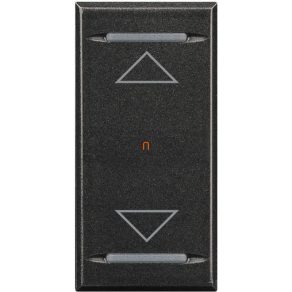 Tastatură Axolute, 1 modul simbol sus/jos negru HS4911AH