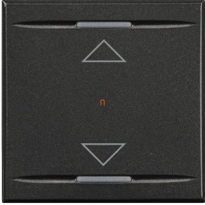 Tastatură Axolute, 2 module simbol sus/jos negru HS4911/2AH