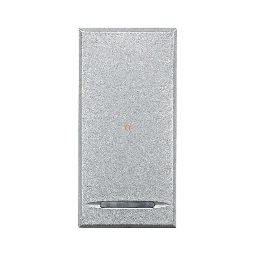Buton Axolute 10A, 1 modul, gri HC4055