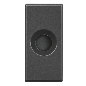   Capac de protecție Axolute 1 mod cu ieșire de 9 mm, negru HS4953