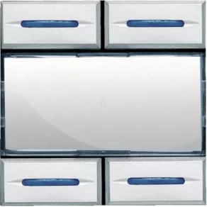   BTICINO HC4680 Axolute, comanda de scenariu pentru F420, 2 module.
