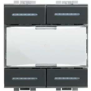   Unitate de control BTICINO L4680 pentru scenariul de living, compatibilă cu F420, 2 module