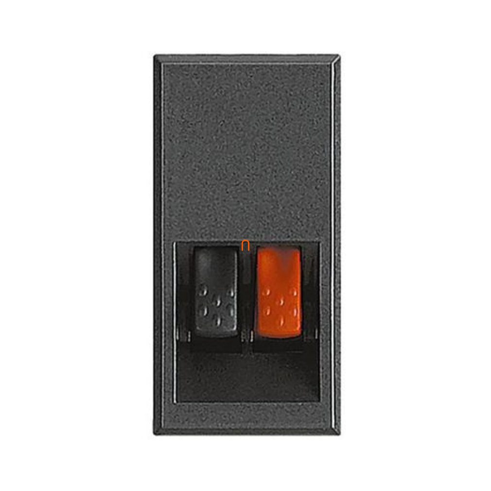 BTICINO HS4294 Axolute Home Cinema sunet. conector negru 1mod