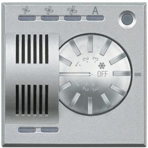   BTICINO Axolute HC4692FAN termostat de cameră pentru ventiloconvector, 2 moduri, nr.