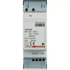   BTICINO SCS + sursă de alimentare pentru adaptor video (2 modele) 346030