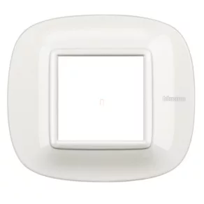   BTICINO Axolute ramă de acoperire 2 m, albă, ovală HB4802HD