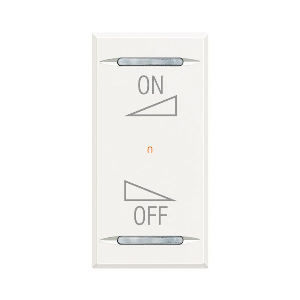 Axolute pentru tastatură, 1 modul. Regulator ON-OFF, alb HD4911AI
