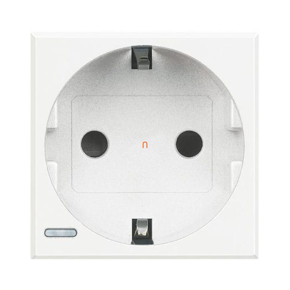 BTICINO Axolute 2P+F schuko 2 module, alb HD4141