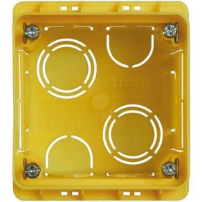   BTICINO 502W Axolute Eteris cutie de montare încastrată 2M 70,5x70,5x58 mm pentru pereți din cărămidă