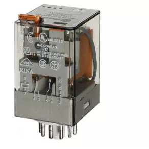   Releu industrial Finder 3CO (comutator) 10A 230V CA, 11 pini 60.13.8.230.0040