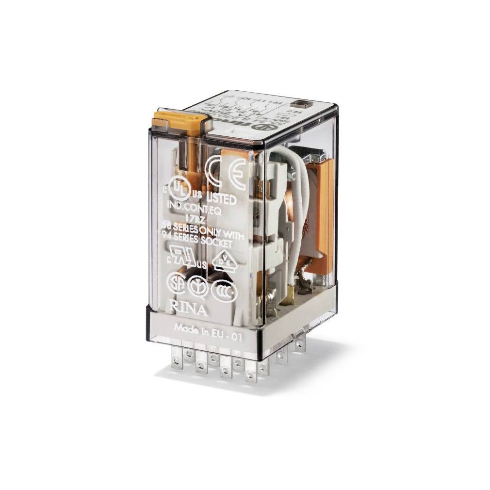 Finder miniaturizat releu industrial 4CO (comutator) 7A 230V AC 55.34.8.230.0040