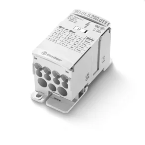   Finder 9D.01.5.175.0210 Bloc de borne pentru cablu principal 2x 70 mm² / 10x16 mm² 175 A