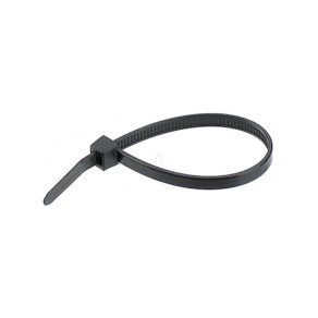   Clemă pentru cabluri negru 370x7,6 mm fără halogen Intercable