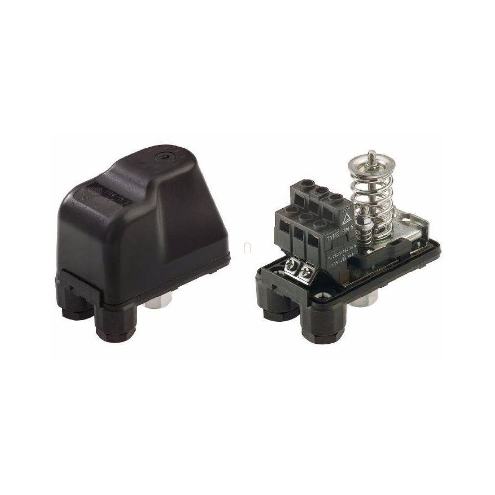 Presostat PM-5GS pentru apă, 230V, 1-5 bar, afișaj, racord olandez 1/4 col ITALTECNICA 163IPM05GS
