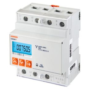   Contor digital de energie electrică Gewiss 3F 80A, pentru DLM în gospodării, pentru Wallbox I-CON GWD6817