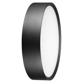   Lampă rotundă pentru exterior 18W 1650lm 4000K IP65 negru - Elia Gewiss GWF2200LA840