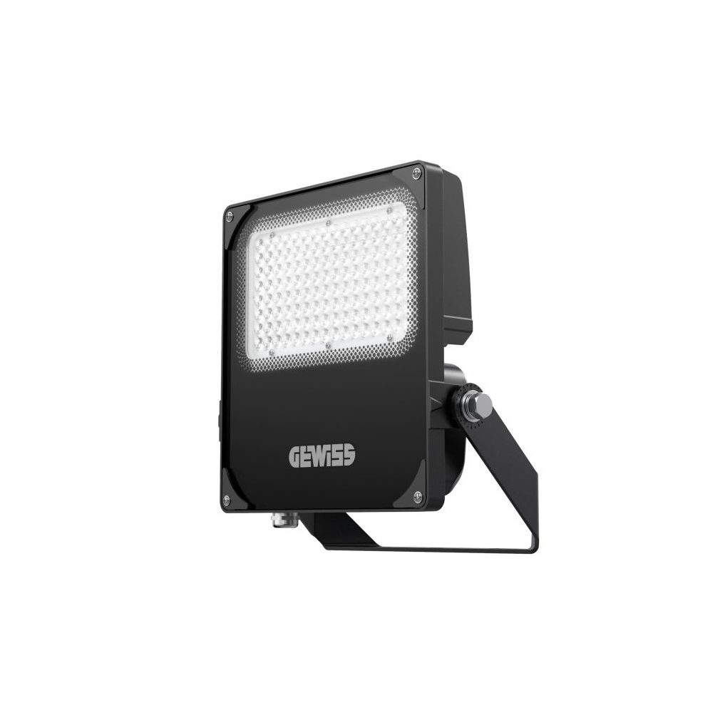 Proiector LED 100W 4000K 13400lm IP66 asimetric - Elia Gewiss GWF1100NC840