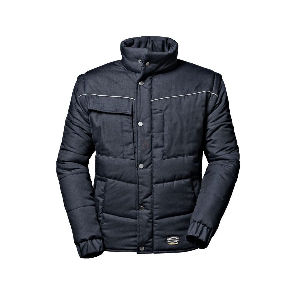 Haină cu multe buzunare, sistem de siguranță, albastru închis, XL Thermo SSY-MC4716Q7-XL