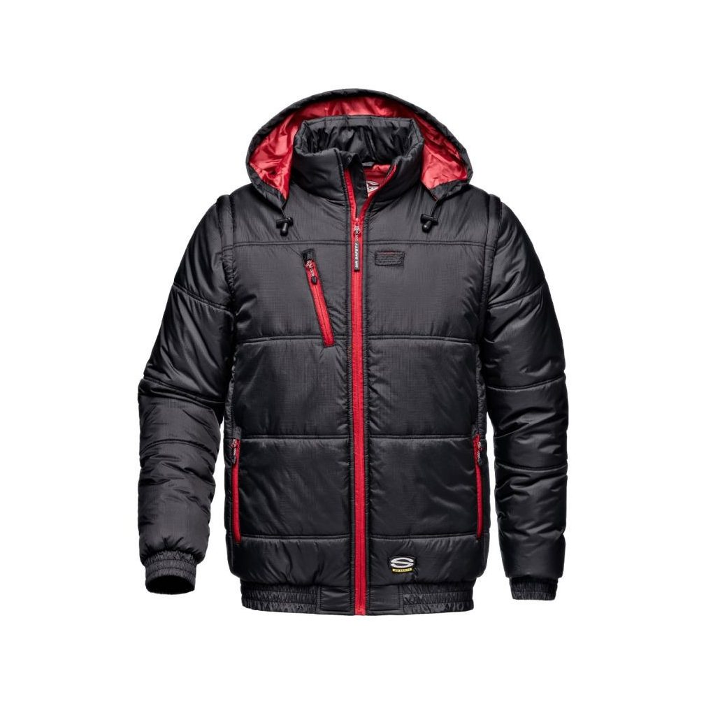 Sistem de siguranță Dzseki sir negru/roșu XL Patrol Advance SSY-MC4728Z9-XL