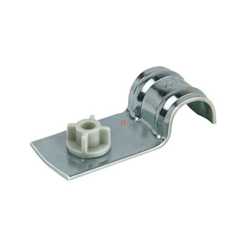 Apolo/Celo Semicircular metal clamp with fireproof fastening, 10-14 mm M10 single, shootable 910PFT