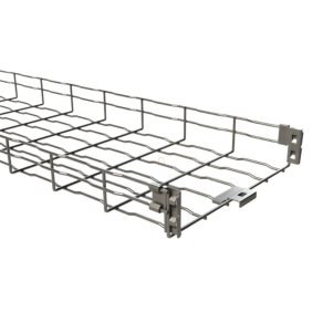   Basor BF2R  60x65mm rácsos kábeltálca zinkelt, öszsepattintható 2/7389