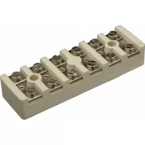 Bloc terminal ceramic 4 mm² 6 poli 6354-30 (300471) SEZ