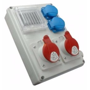   Combinație industrială 2*230V + 2*32A-4p + fereastră ROS-I 3200 A/S (200071) SEZ