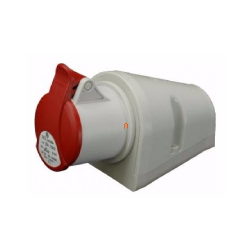 Conector industrial DAFR-163 4P 16A IP44 cu fixare, cu membrană IZN 1643 (101363) SEZ