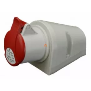   Conector industrial DAFR-163 4P 16A IP44 cu mufă fixabilă, membrană IZN 1643 (101363) SEZ