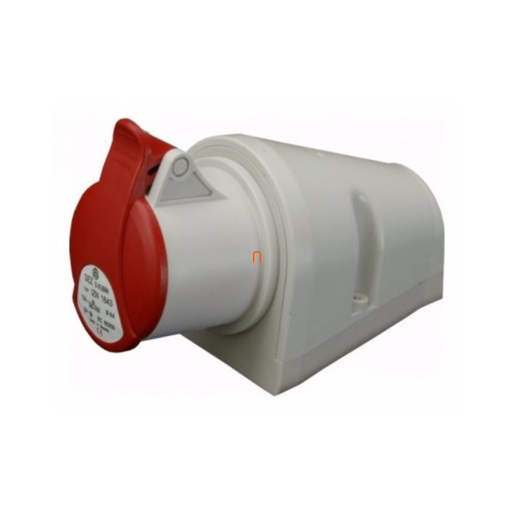 Conector industrial DAFR-324 5P 32A IP44 cu fixare, cu membrană IZN 3253 (101367) SEZ