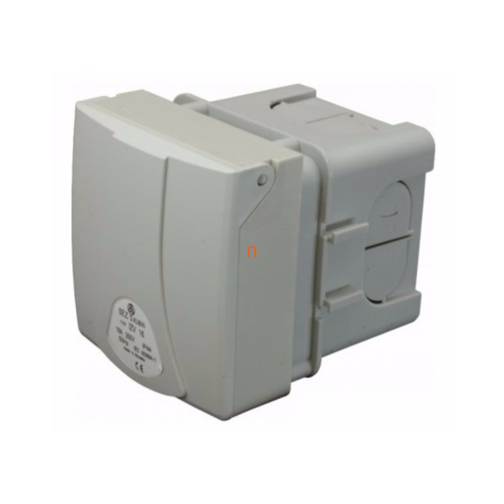 Conector industrial 16A, 400V, 3P+N+PE, cută încastrată în tencuială IZV 1653 (102268) SEZ