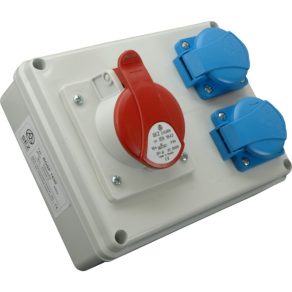   Combinație industrială 2*230V+1*16A-5p ROSP 1631 /S (200269) SEZ