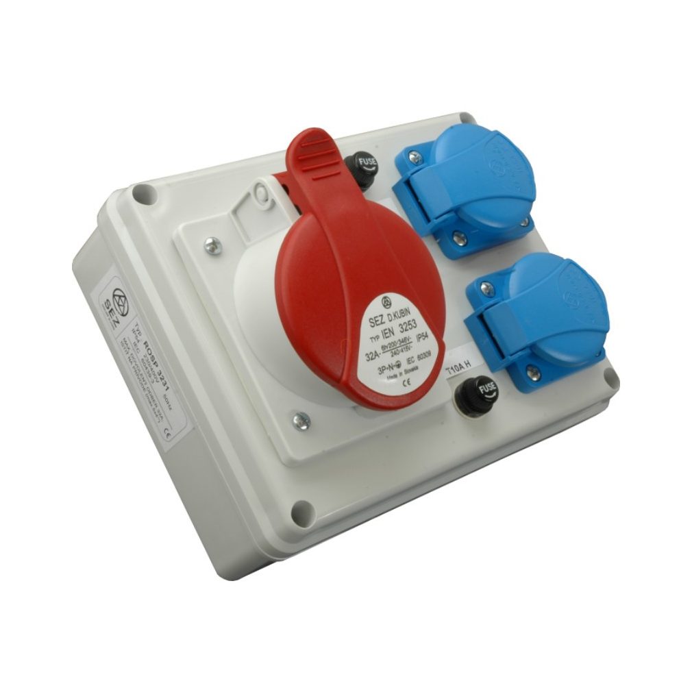 Combinație industrială 2*230V+1*32A-5p ROSP 3231 /S (200271) SEZ