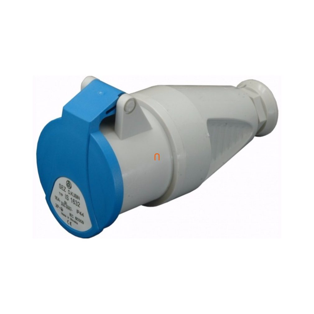 Conector industrial DAFH-162 3P 16A IP54 cu mufă basculantă ISN 1632 (100736) SEZ