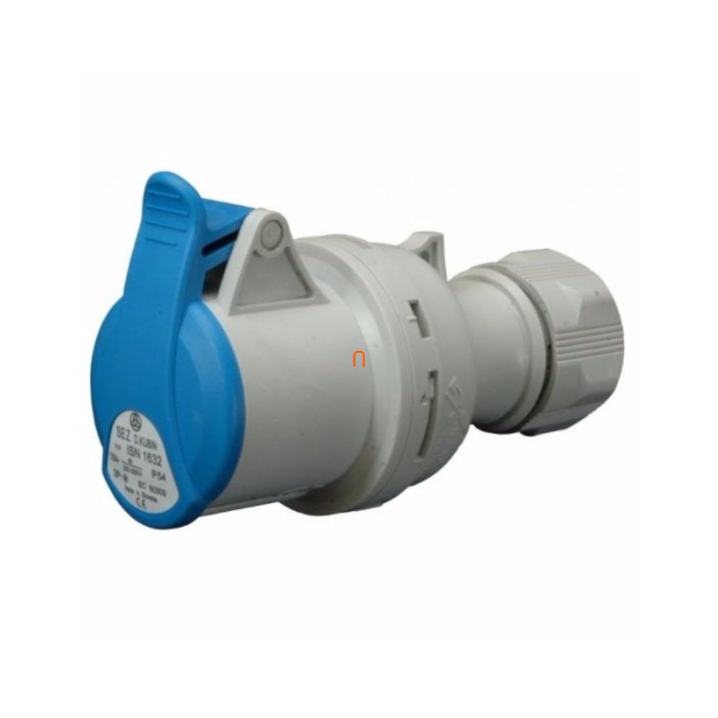 Conector industrial DAFH-322 3P 32A IP54 conector basculant ISN 3232 (100739) SEZ