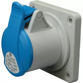   Conector industrial DAFB-322 3P 32A IP54, priză încastrabilă IERN 3232 (103579) SEZ