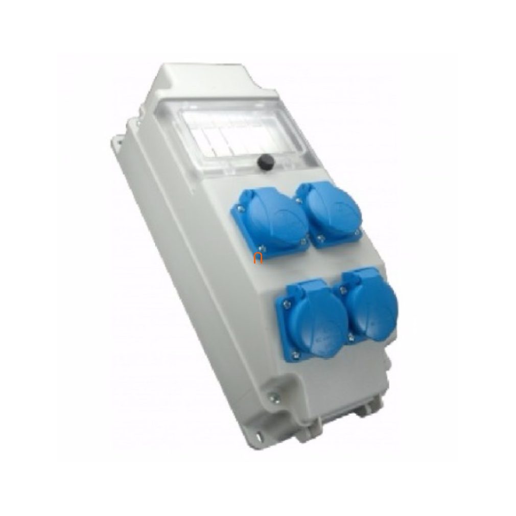 Combinație industrială ROS-5/x-16/A/S SEZ: 4 bucăți 2P+F HT (Schucko) SEZ