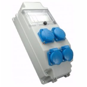   Combinație industrială ROS-5/x-16/A/S SEZ: 4 buc. 2P+F HT (Schucko) SEZ