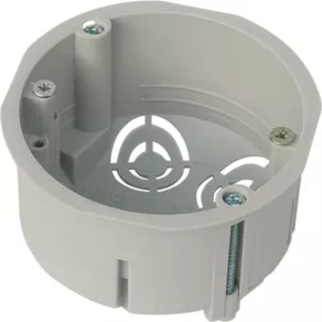   Cutie pentru gips-carton nr. 1, d72 mm, adâncime 45 mm, gri, d=72 mm KUP 68 LP/SK (400211) SEZ