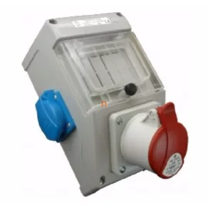   Combinație industrială: 1 Dafb 16A 5P, 2 VZ16 ROS 4/x-12 /S (200821) SEZ