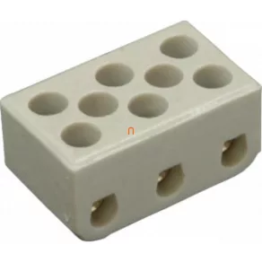   Bloc terminal din porțelan 4 mm2/3 poli 6311-07 (300441) SEZ