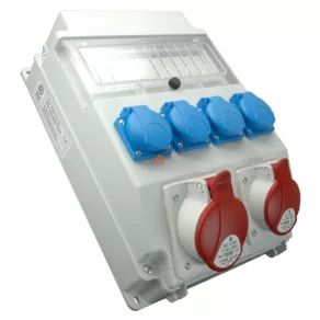  Combinație industrială ROS-11/x-22 A/S SEZ 2 buc. 32A 5P+ 4 buc. 2P+F (Schucko)