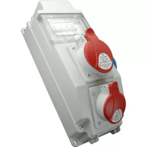  Set industrial: 1 buc. 2P+F HT, 1 buc. 32 A 5p, 1 buc. 16 A 5P, 1 buc. B16/1, 1 buc. C16/3 ROS 5-6/I-14 /S (201011) SEZ