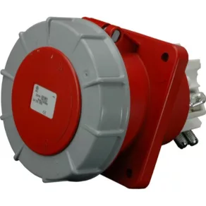   Conector industrial DAFB-1253 4P 125A IP67, priză de montare încastrată IEGN 12543 (103499) SEZ