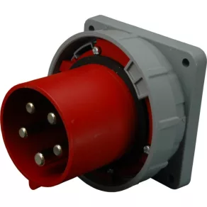   Conector industrial DFB-1254 5P 125A IP67, mufă de montare încastrată IRRGN 12553 (104548) SEZ