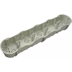   Cutie pentru plăci de gips-carton, set de 5 bucăți, adâncime 45 mm, gri KUP68 LA/5 18801557.00 SEZ